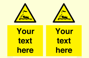Custom Warning wind over tide conditions